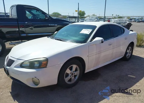 2006 Pontiac Grand Prix from USA, damaged, VIN 2G2WP552061114966